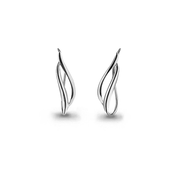 Серьги Аквамарин - Серебро 925 (арт. 33117.5)