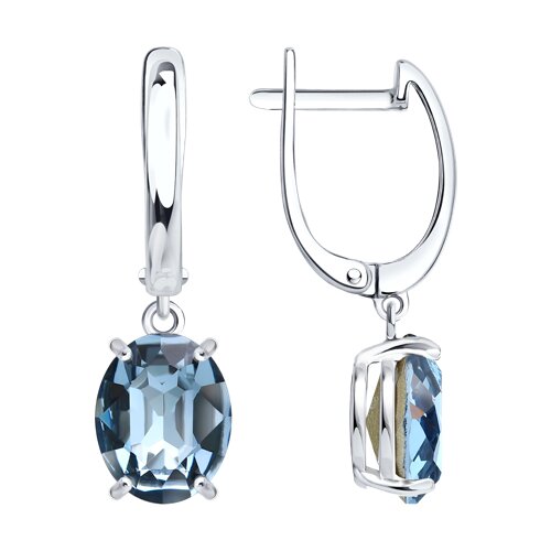 Серьги SOKOLOV - Серебро 925, Кристалл (арт. 94027704)