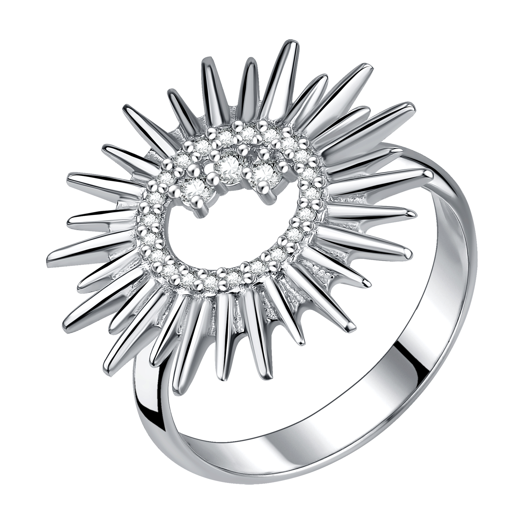 Кольцо Talant - Серебро 925, Фианит (арт. 20-72-0001-17329)