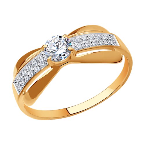 Кольцо SOKOLOV - Серебро 925, Фианит (арт. 93010497)