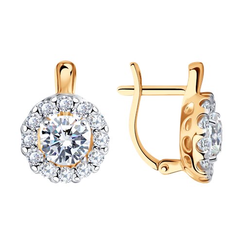 Серьги SOKOLOV - Серебро 925, Фианит (арт. 93022272)