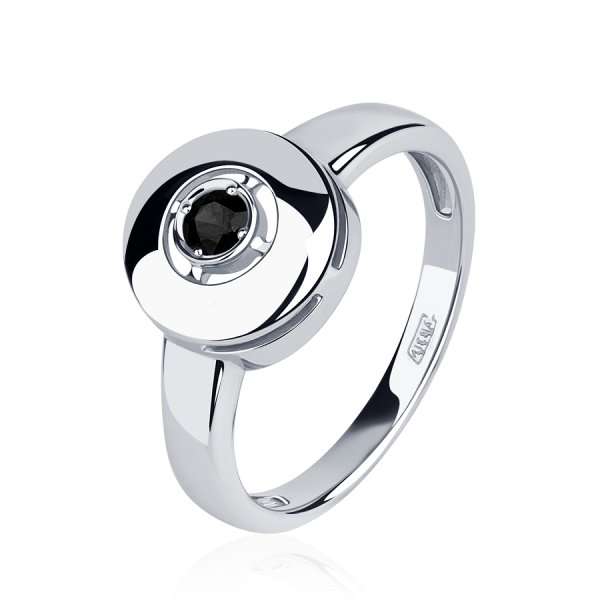 Кольцо Platinum Lab. - Платина 950 (арт. ПК-033Ч-01)