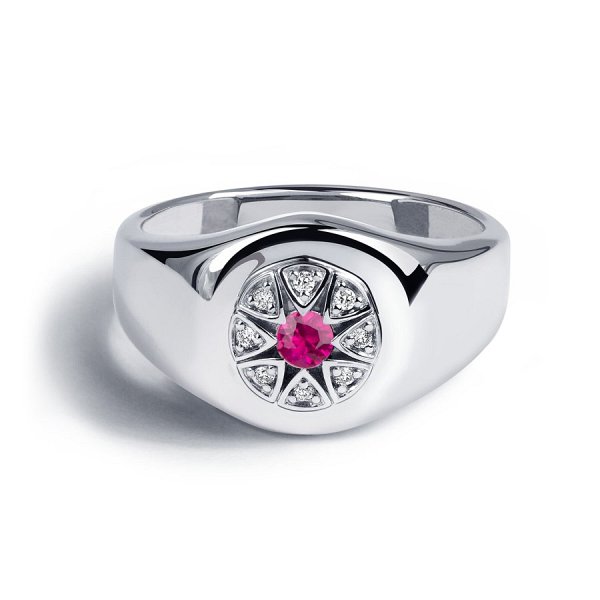 Кольцо Platinum Lab. - Платина 950 (арт. ПК-276Р-01)