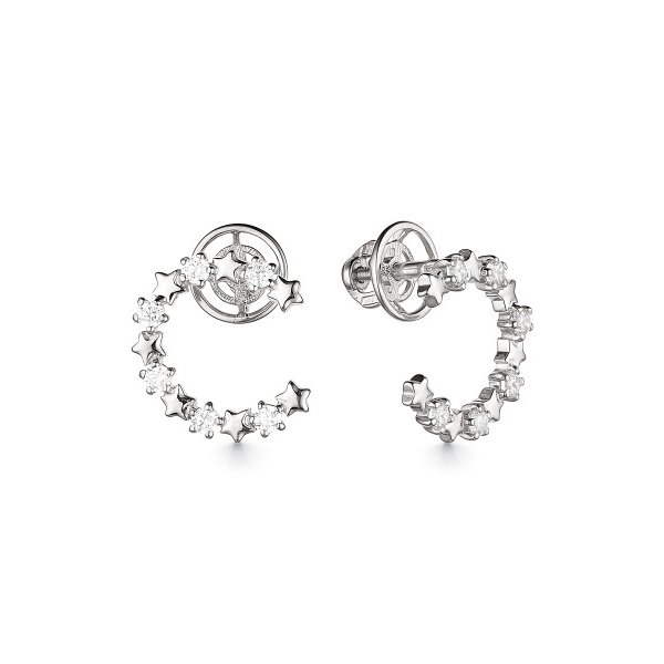 Серьги Дар - Серебро 925, Фианит (арт. С-2505р00)