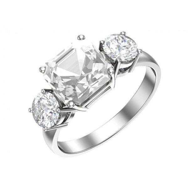 Кольцо POKROVSKY - Серебро 925, Фианит (арт. 1101004-00775)