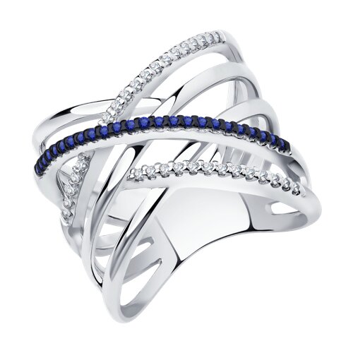 Кольцо SOKOLOV - Серебро 925, Фианит (арт. 94013671)