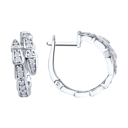 Серьги Diamant - Серебро 925, Фианит (арт. 94-120-02299-1)