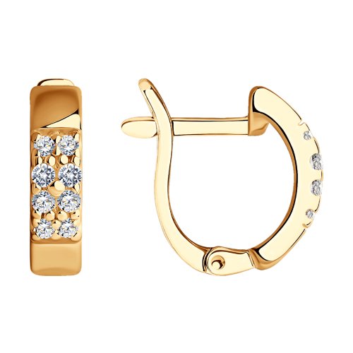 Серьги SOKOLOV - Серебро 925, Фианит (арт. 93020646)