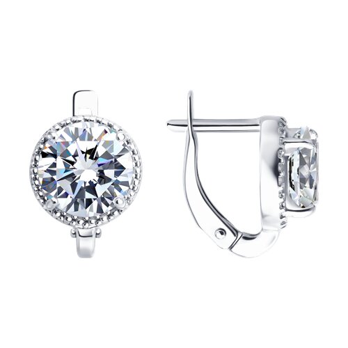 Серьги Diamant - Серебро 925, Фианит (арт. 94-120-00104-1)