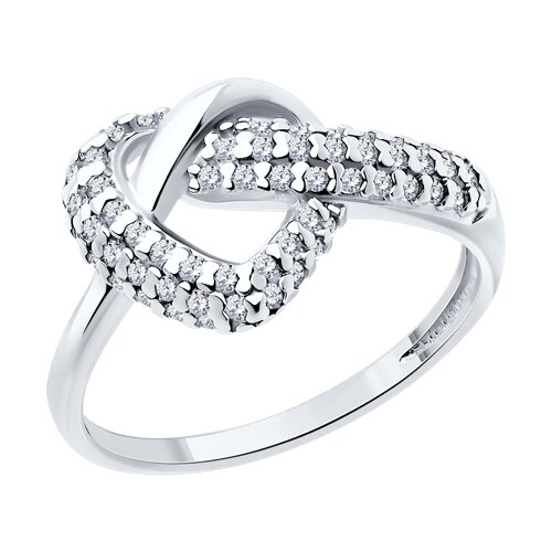 Кольцо SOKOLOV - Серебро 925, Фианит (арт. 94013840)