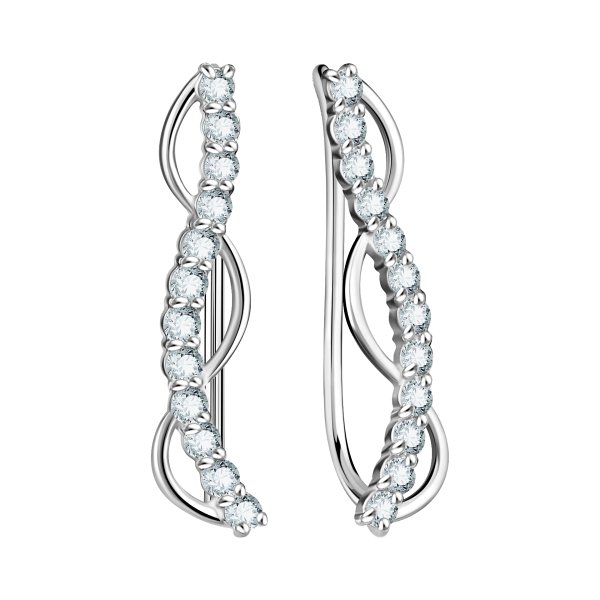 Серьги Talant - Серебро 925, Фианит (арт. 16-72-0001-21516)