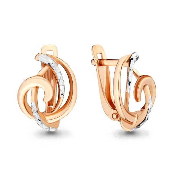 Серьги Аквамарин - Золото 585 (арт. 31597.1)