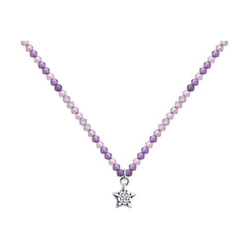 Колье SOKOLOV - Серебро 925, Фианит (арт. 94070752)