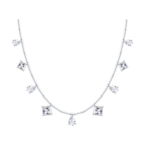 Колье SOKOLOV - Серебро 925, Фианит (арт. 94071417)