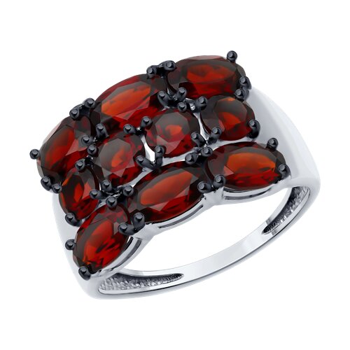 Кольцо SOKOLOV - Серебро 925, Гранат (арт. 92014622)