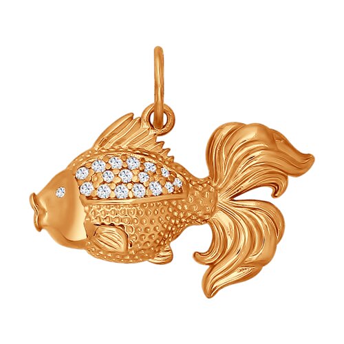 Подвеска SOKOLOV - Серебро 925, Фианит (арт. 93030121)