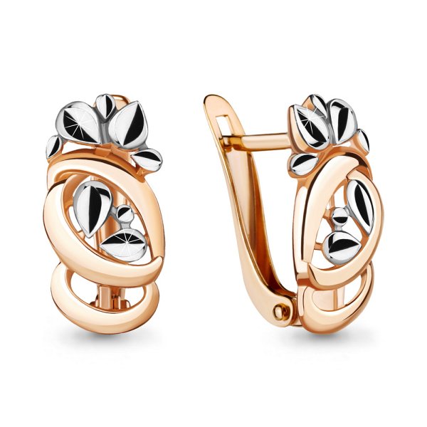 Серьги Аквамарин - Золото 585 (арт. 33629.1)