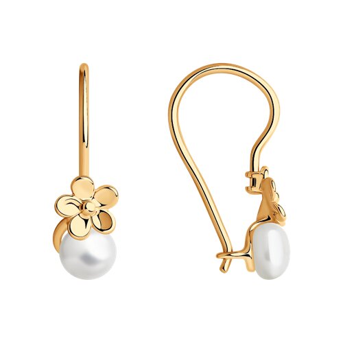 Серьги SOKOLOV - Золото 375, Жемчуг культивированный (арт. 37792021)