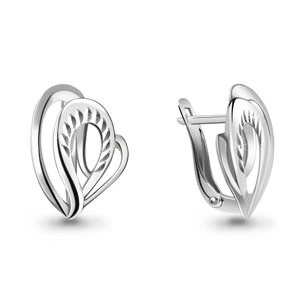 Серьги Аквамарин - Серебро 925 (арт. 31914.5)