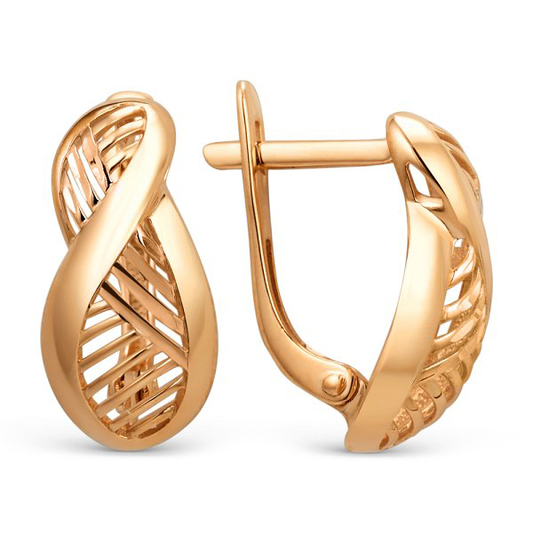 Серьги ЮФ Династия - Золото 585 (арт. 002482-1000)