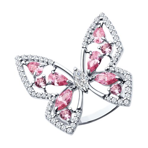 Кольцо SOKOLOV - Серебро 925, Фианит (арт. 94014229)