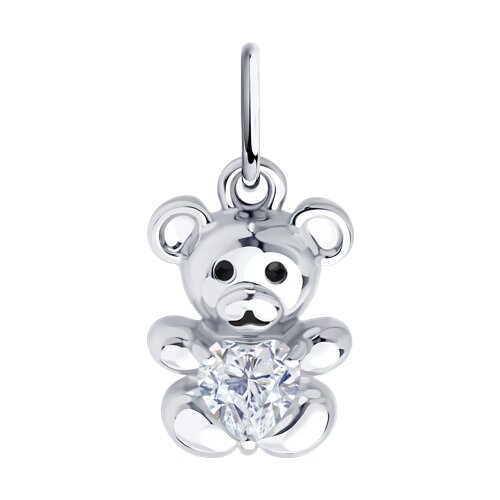 Подвеска Diamant - Серебро 925, Фианит, Эмаль (арт. 94-130-02321-1)