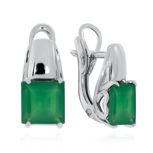 Серьги KRASNOE - Серебро 925, Агат (арт. 2340391533-60)