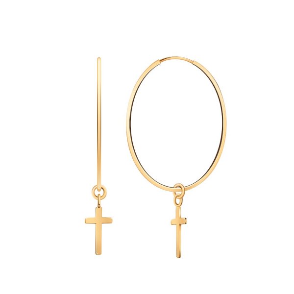 Серьги Атолл - Золото 585 (арт. 22036-40)