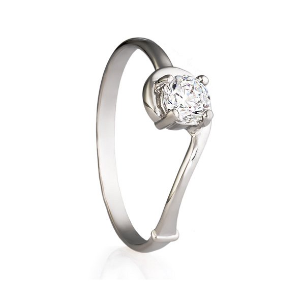 Кольцо Галатея - Золото 585, Фианит (арт. 2403.1)