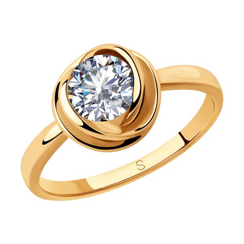 Кольцо SOKOLOV - Серебро 925, Фианит (арт. 93010792)