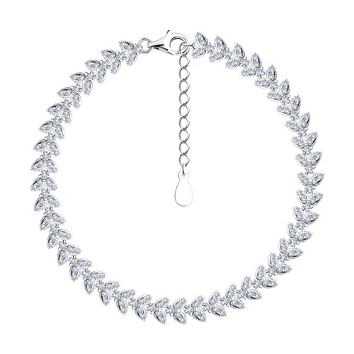 Браслет SOKOLOV - Серебро 925, Фианит (арт. 94051147-91)