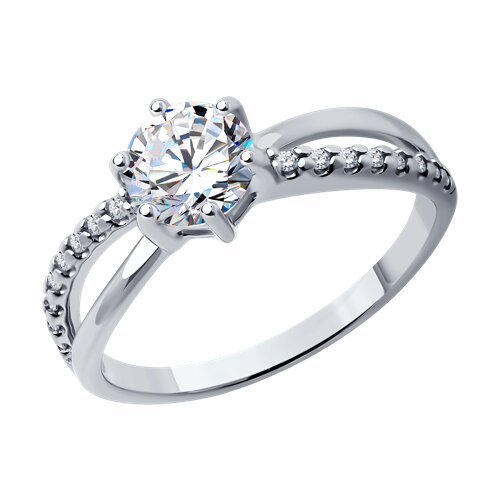 Кольцо SOKOLOV - Серебро 925, Фианит (арт. 94013762)