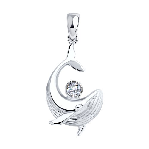 Подвеска SOKOLOV - Серебро 925, Фианит (арт. 94033206)