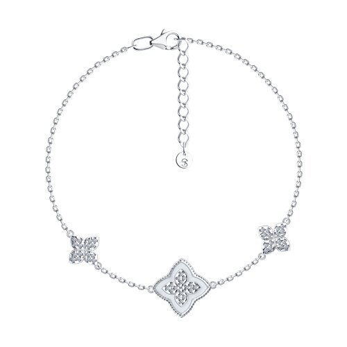 Браслет SOKOLOV - Серебро 925, Фианит (арт. 94051565)