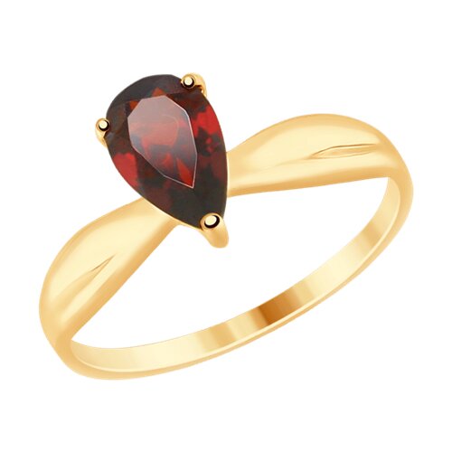 Кольцо SOKOLOV - Золото 375, Гранат (арт. 37714920)