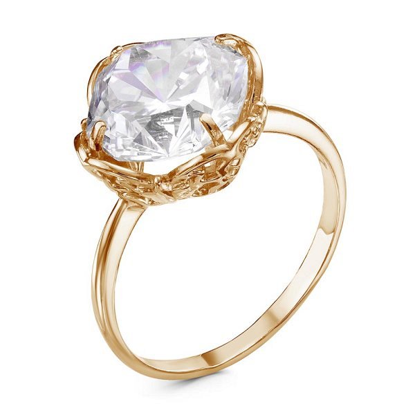 Кольцо Красная пресня - Серебро 925, Фианит (арт. 23811301)