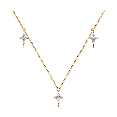 Колье SOKOLOV - Серебро 925, Фианит (арт. 93070077)