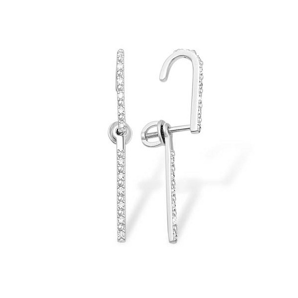 Серьги EFREMOV - Серебро 925, Фианит (арт. 1210018183-501)