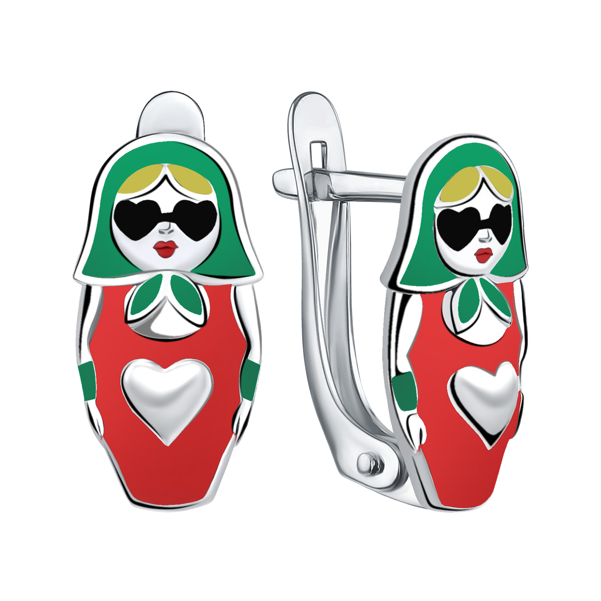 Серьги Talant - Серебро 925, Эмаль (арт. 10-79-0000-17373)