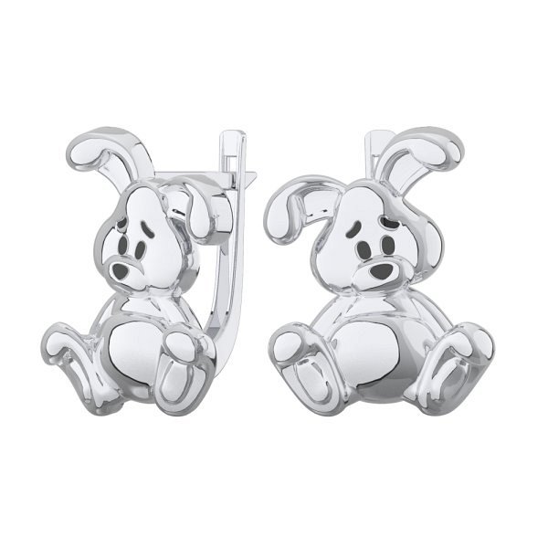 Серьги POKROVSKY - Серебро 925, Эмаль (арт. 0201675-00875)