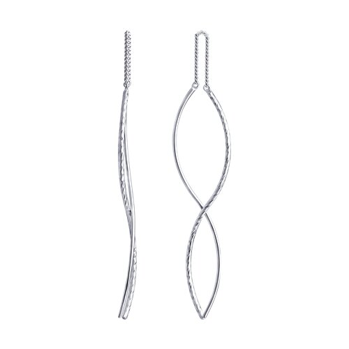 Серьги Diamant - Серебро 925 (арт. 94-120-01036-1)