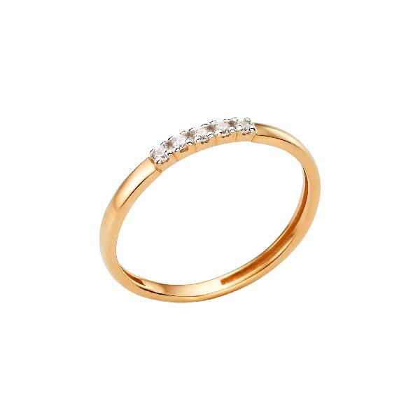 Кольцо ЮФ Династия - Золото 585, Фианит (арт. 000581-1102)