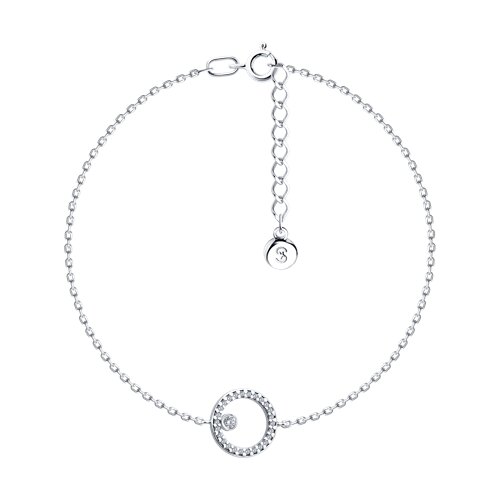 Браслет SOKOLOV - Серебро 925, Фианит (арт. 94050396)