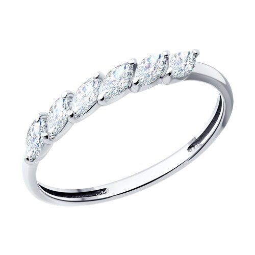 Кольцо SOKOLOV - Серебро 925, Фианит (арт. 94013836)