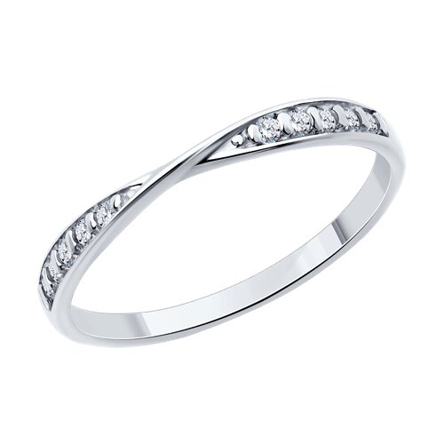 Кольцо SOKOLOV - Серебро 925, Фианит (арт. 94013882)