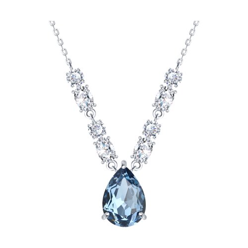Колье SOKOLOV - Серебро 925, Кристалл, Фианит (арт. 94071444)