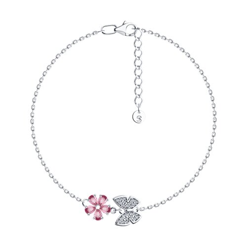 Браслет SOKOLOV - Серебро 925, Фианит (арт. 94051263)