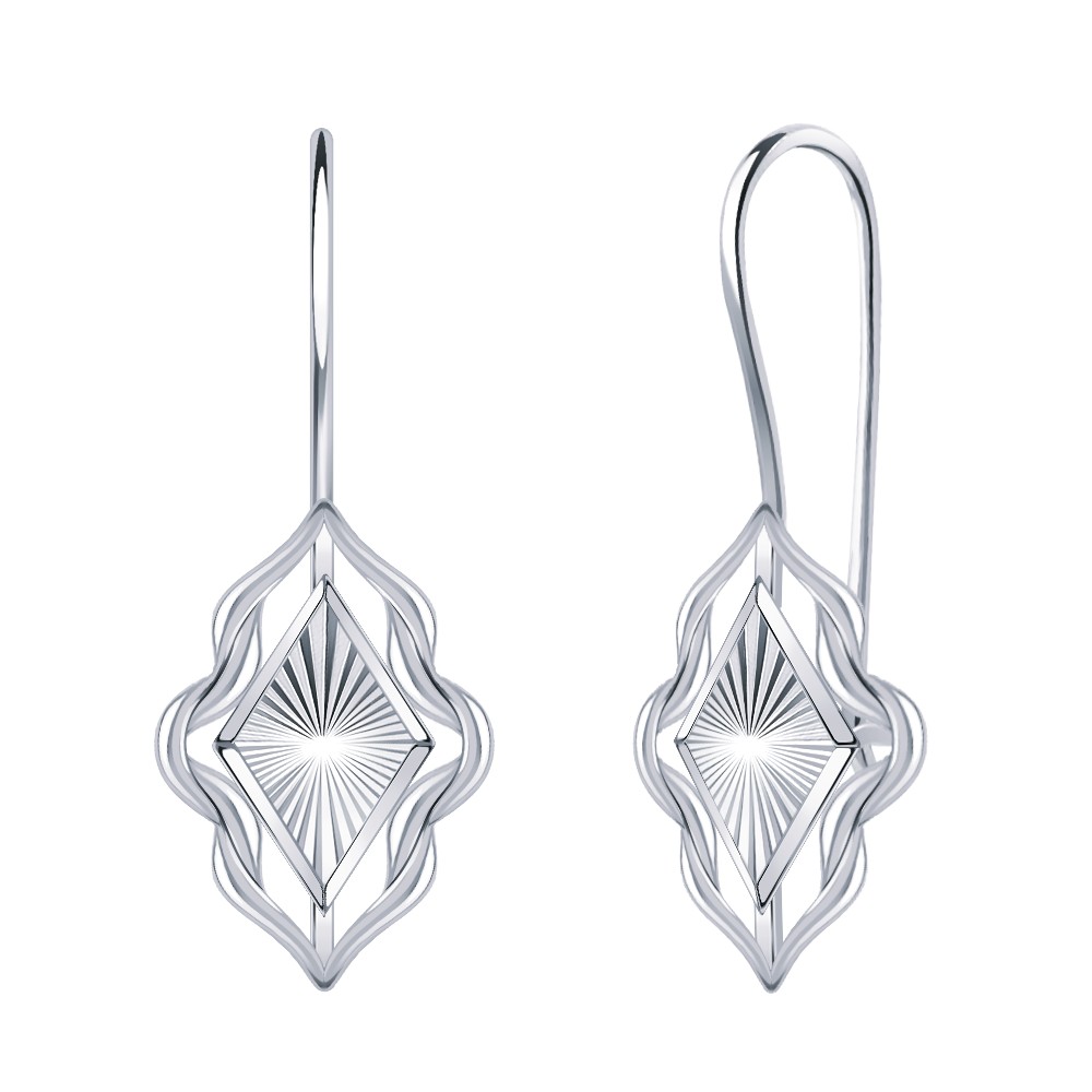 Серьги Атолл - Серебро 925 (арт. 21317а-925)