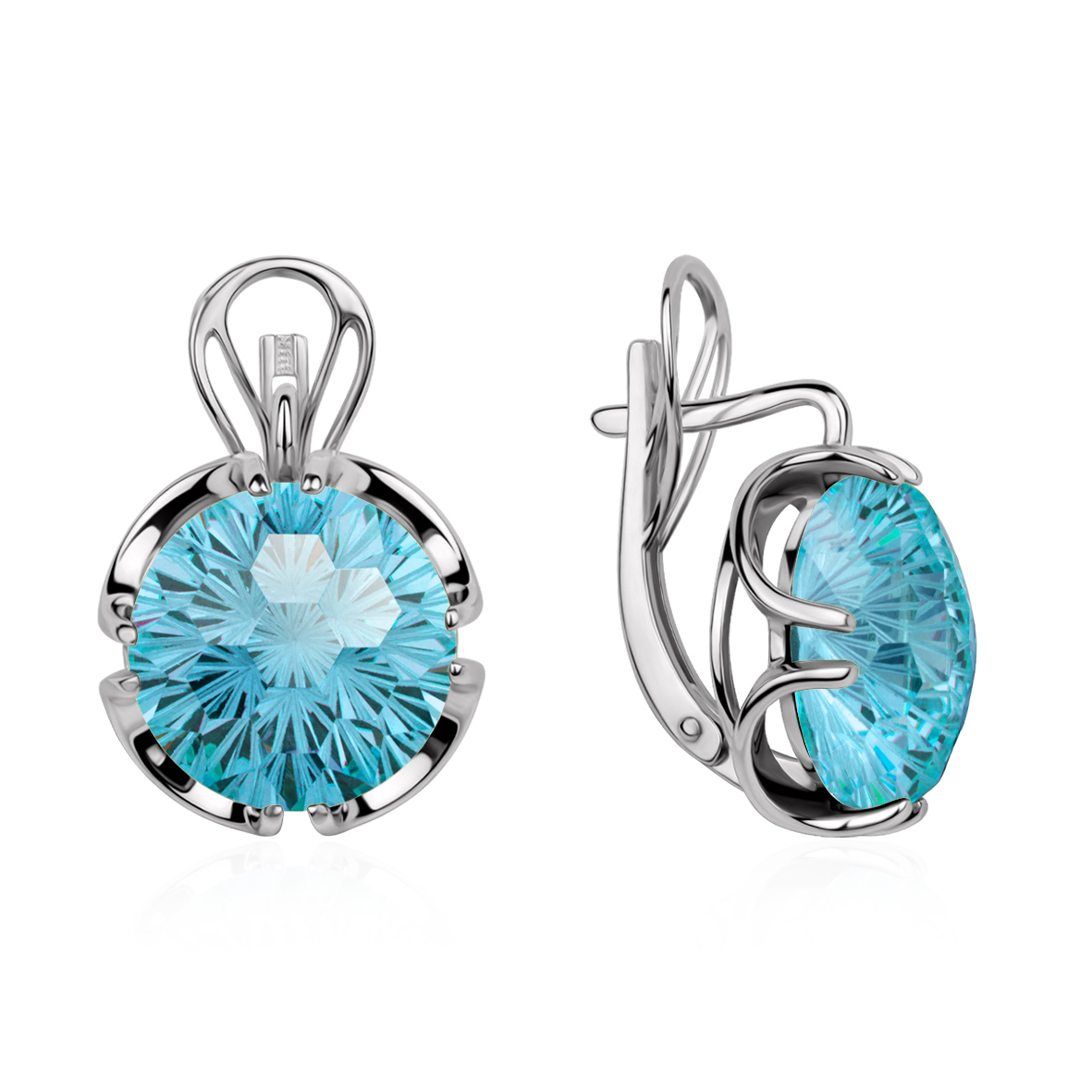 Серьги KRASNOE - Серебро 925, Фианит (арт. 2340206383-1-70)