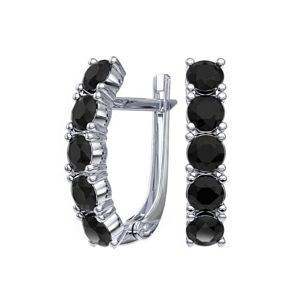 Серьги POKROVSKY - Серебро 925, Фианит (арт. 2101668-00205)